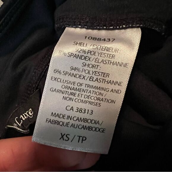 3 for $30! Seg’ments luxe black & white skort - Picture 7 of 8